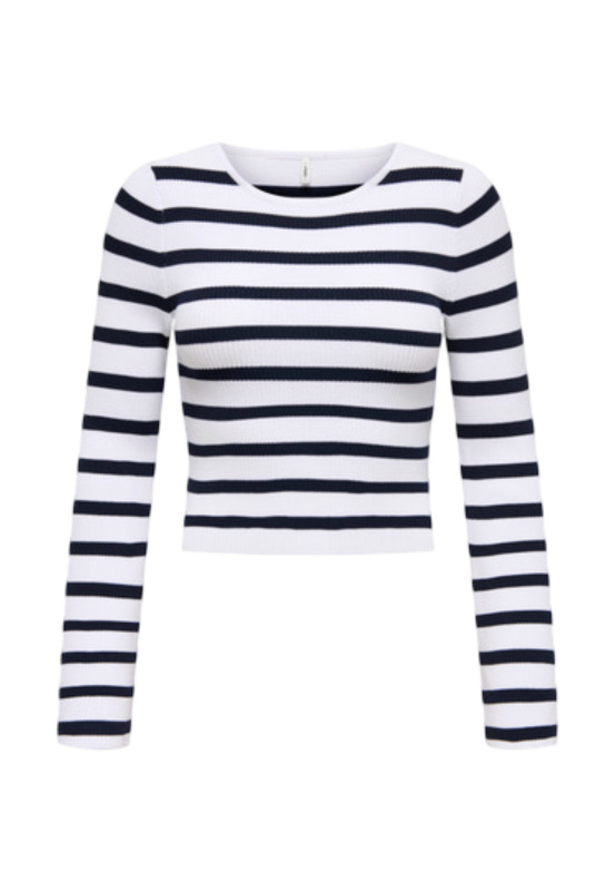Pruhované triko s dlouhým rukávem