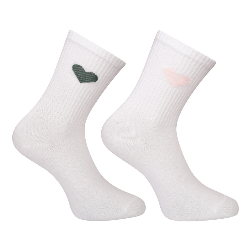 2PACK ponožky ONLY vysoké vícebarevné (15371125-Cloud Dancer) uni