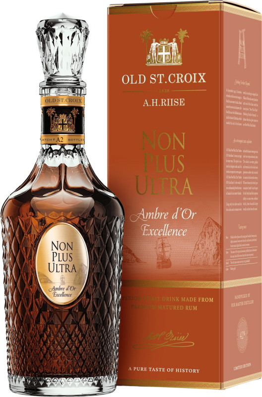 A.H.Riise Non Plus Ultra Ambre d'Or Excellence 42% 0,7l (karton)
