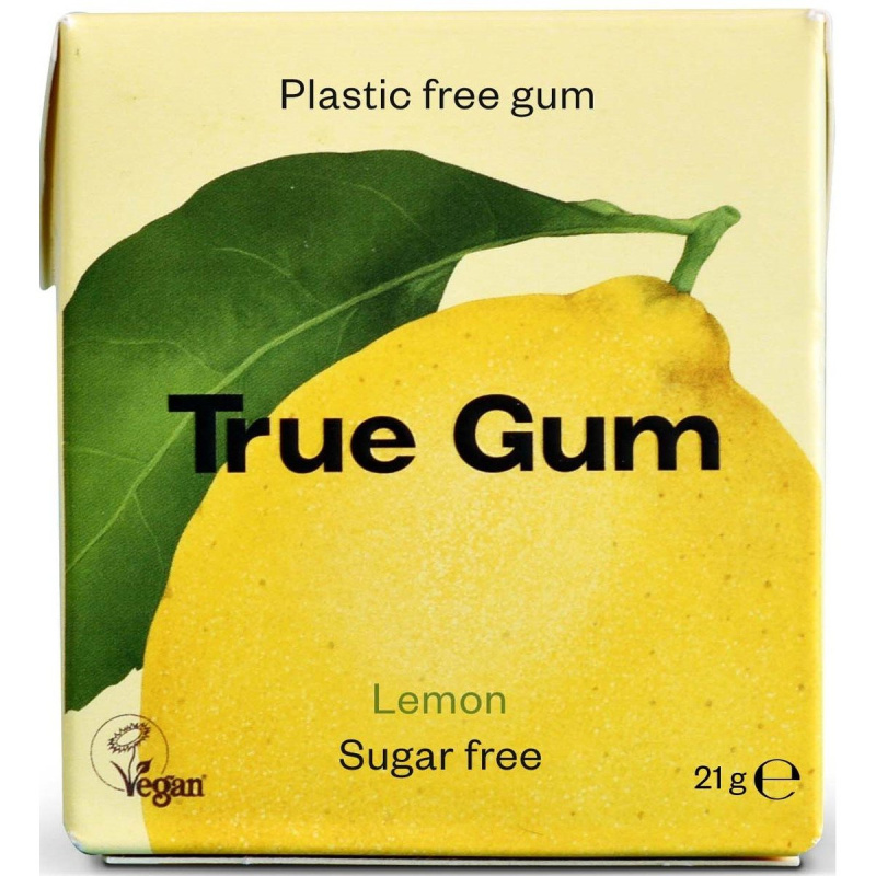 True Gum Žvýkačky citron