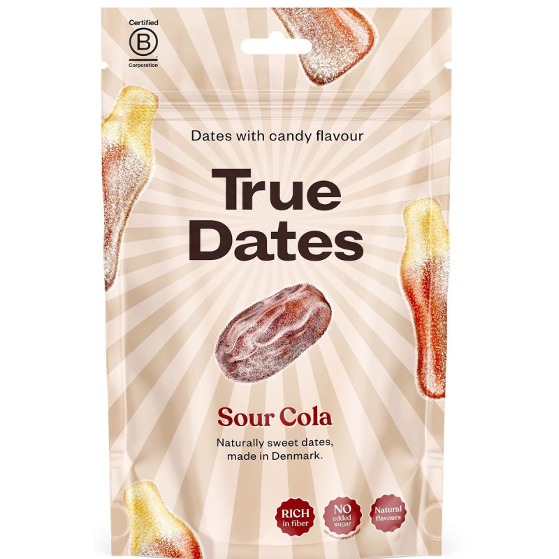 True Dates Datle s příchutí kyselá cola