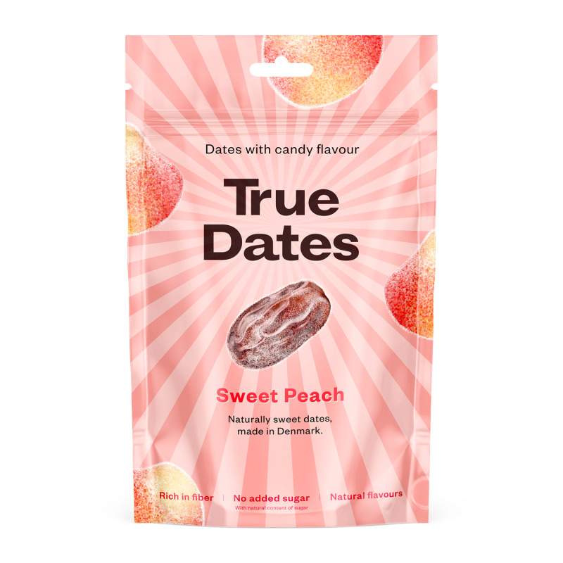 True Dates Datle s příchutí broskve
