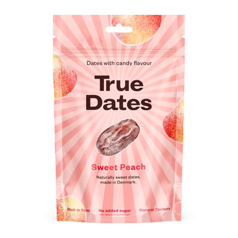 True Dates Datle s příchutí broskve