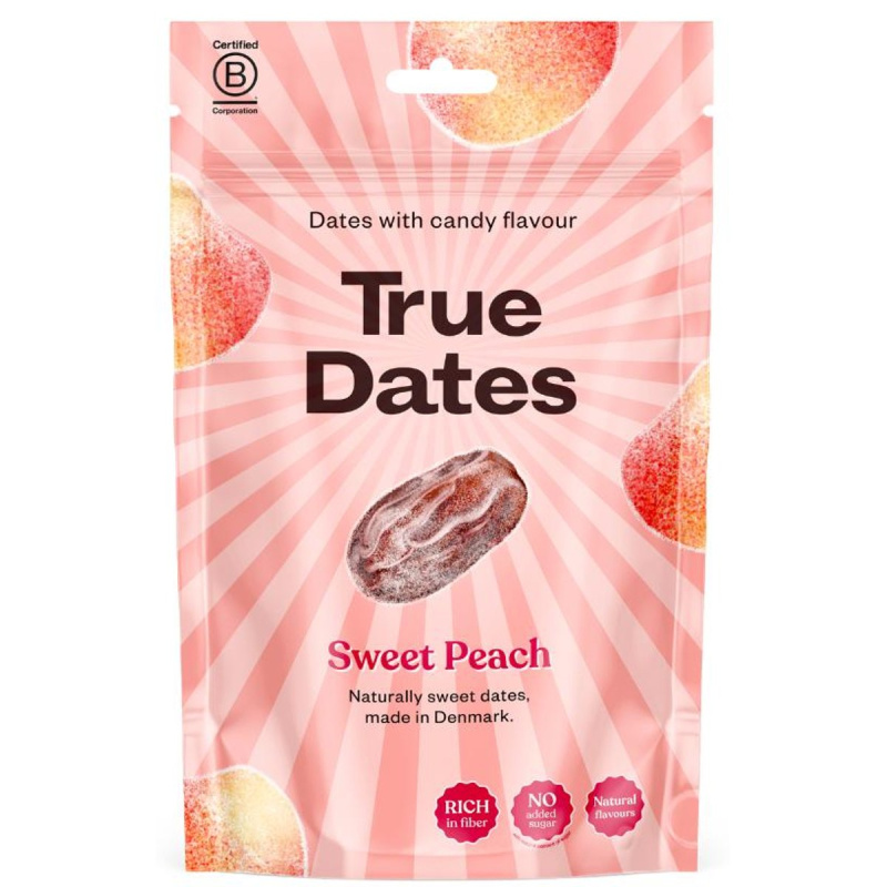 True Dates Datle s příchutí broskve