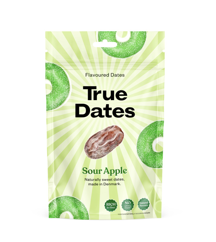 True Dates Datle s příchutí kyselé jablko
