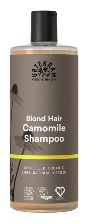 URTEKRAM BIO Šampon s heřmánkem pro blond vlasy BIO 500 ml