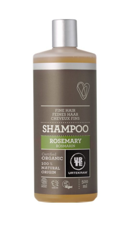 URTEKRAM BIO Rozmarýnový šampon pro jemné vlasy 500 ml