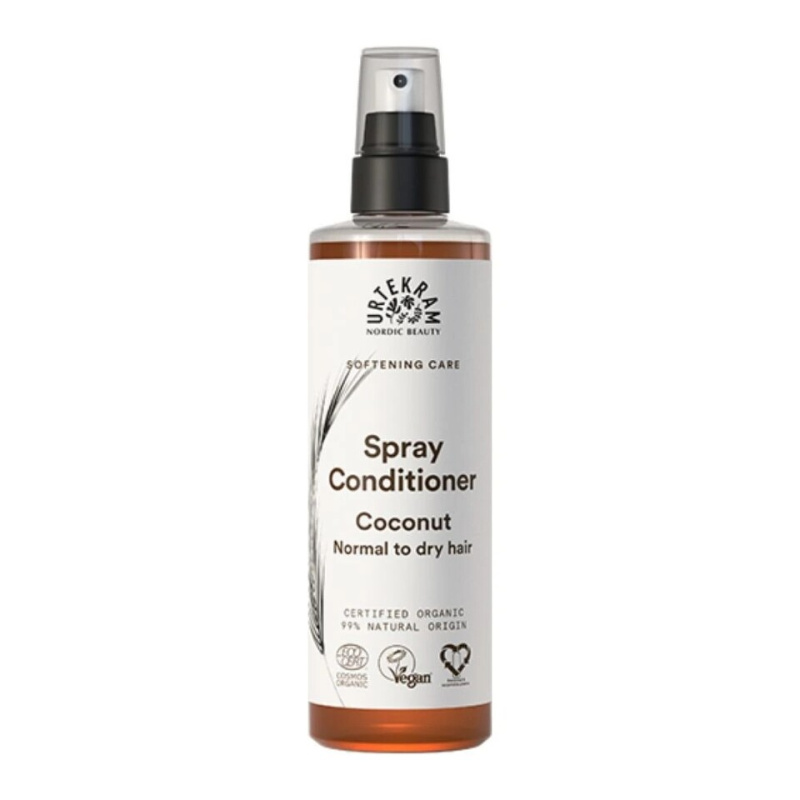 URTEKRAM BIO Hydratační kokosový kondicionér ve spreji 250 ml