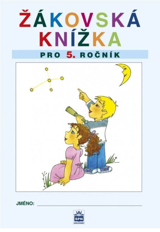 Žákovská knížka pro 5. ročník ZŠ