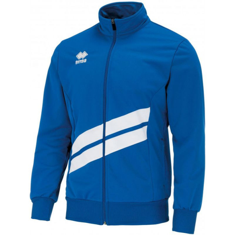 ERREA Mikina Jim XXS modrá/bílá Rozepnutý se zipem