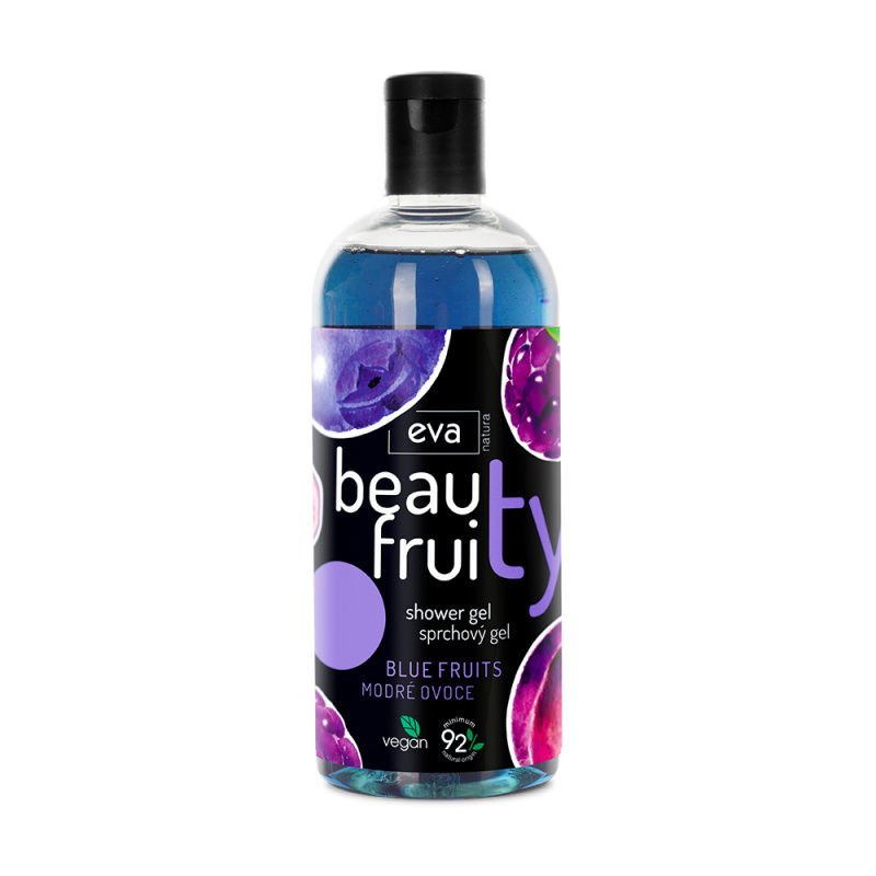 EVA NATURA Beauty Fruity Sprchový gel Blue fruits 400 ml