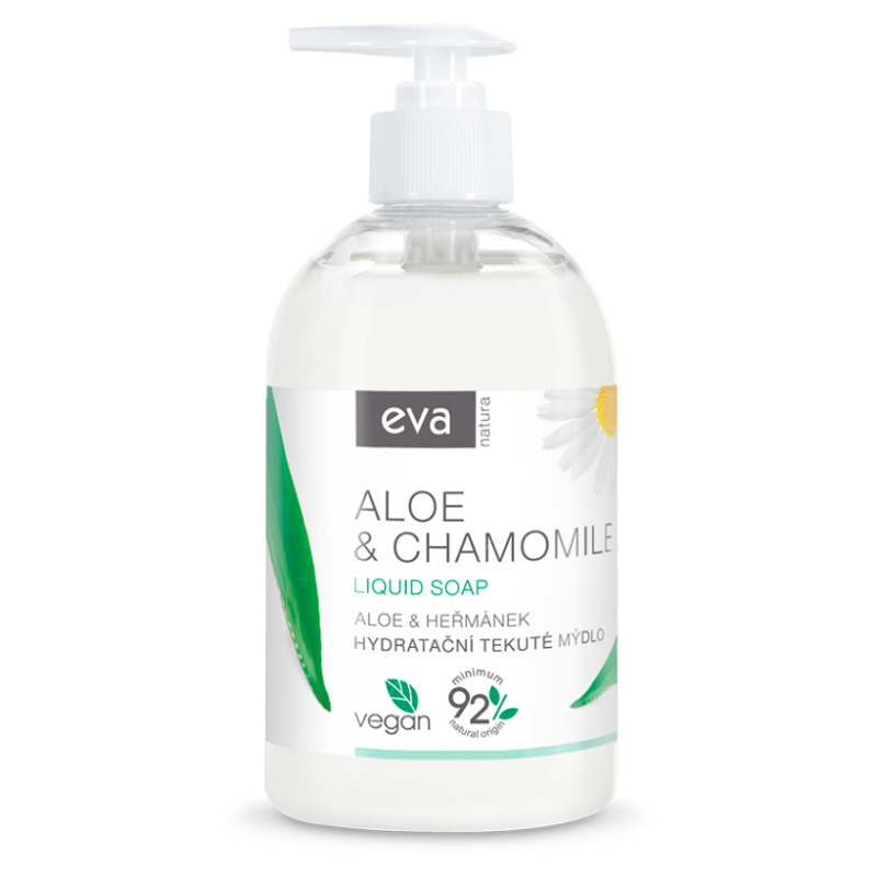 Eva Natura Aloe & Chamomile tekuté mýdlo na ruce 500 ml