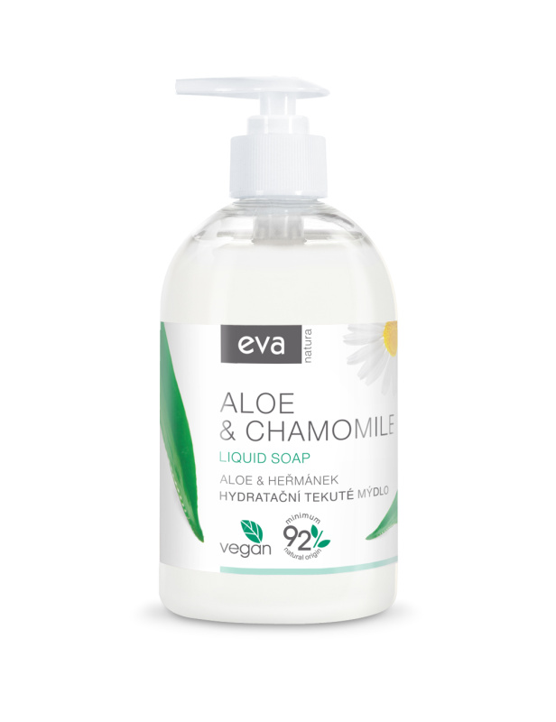 Eva Natura Aloe & Chamomile tekuté mýdlo na ruce 500 ml