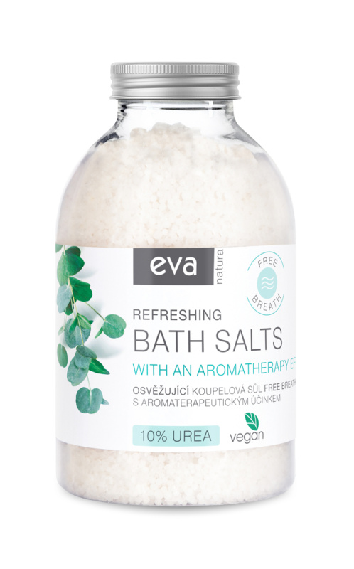EVA NATURA Osvěžující koupelová sůl s aromaterapeut. účinkem 420 g