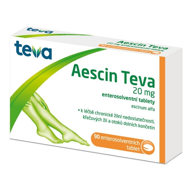 AESCIN-TEVA 20 mg 30 tablet