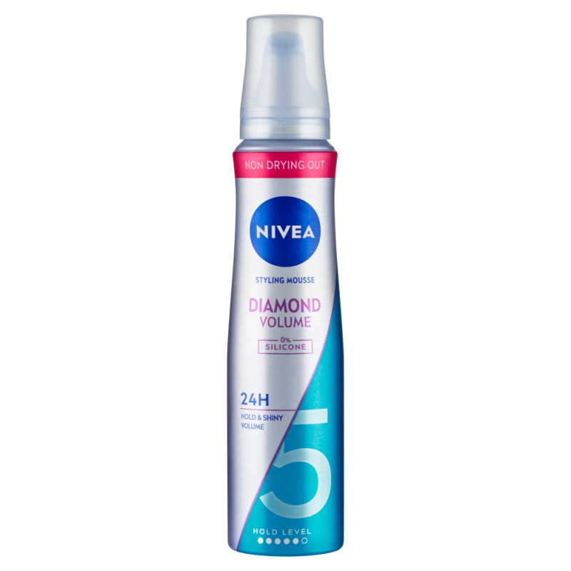 NIVEA Diamond Volume pěnové tužidlo pro objem a lesk 150 ml