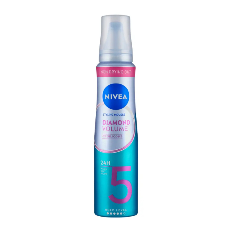 NIVEA Diamond Volume pěnové tužidlo pro objem a lesk 150 ml