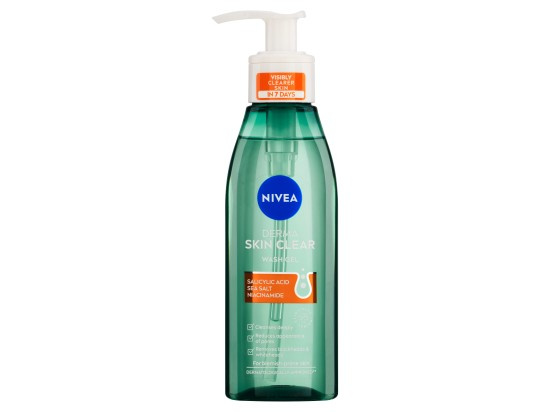 Nivea Derma Skin Clear čisticí pleťový gel 150 ml