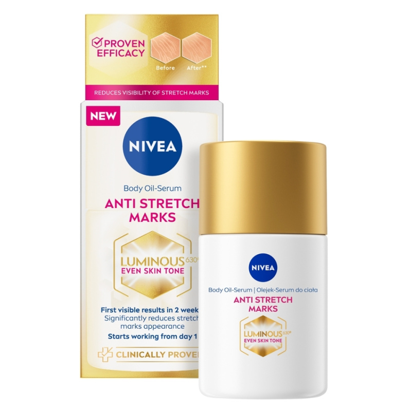 Nivea Luminous 630 olejové sérum proti striím 100 ml