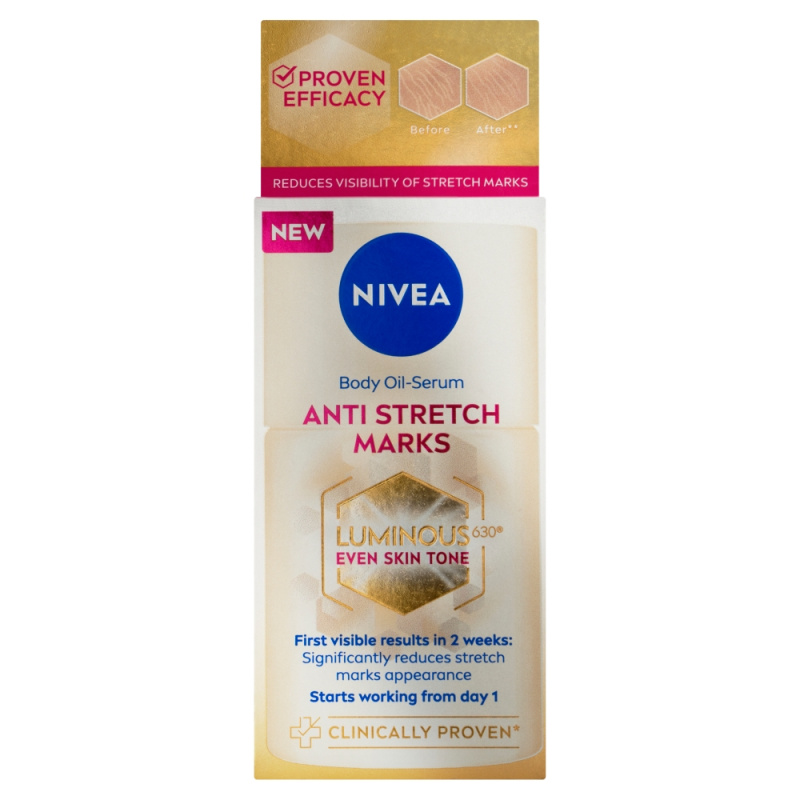 Nivea Luminous 630 olejové sérum proti striím 100 ml