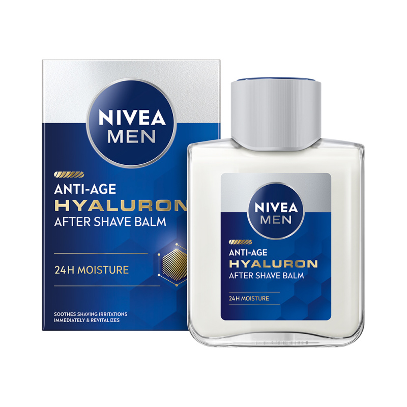 Nivea Balzám po holení s anti-age účinkem Men Hyaluron (After Shave Balsam) 100 ml