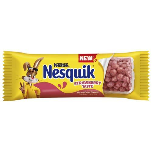 Nestlé tyčinka nesquik strawberry 23,5g