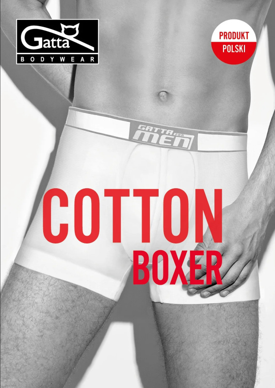 Pánské boxerky Gatta Cotton Boxer 41546 bílá L
