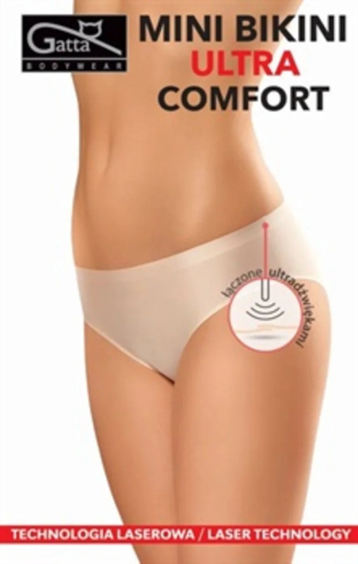 Dámské kalhotky - MINI BIKINI ULTRA COMFORT - GATTA BODYWEAR béžová M