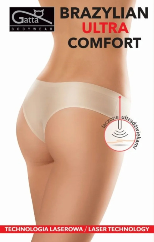 Dámské kalhotky brazilky ULTRA COMFORT bílá L