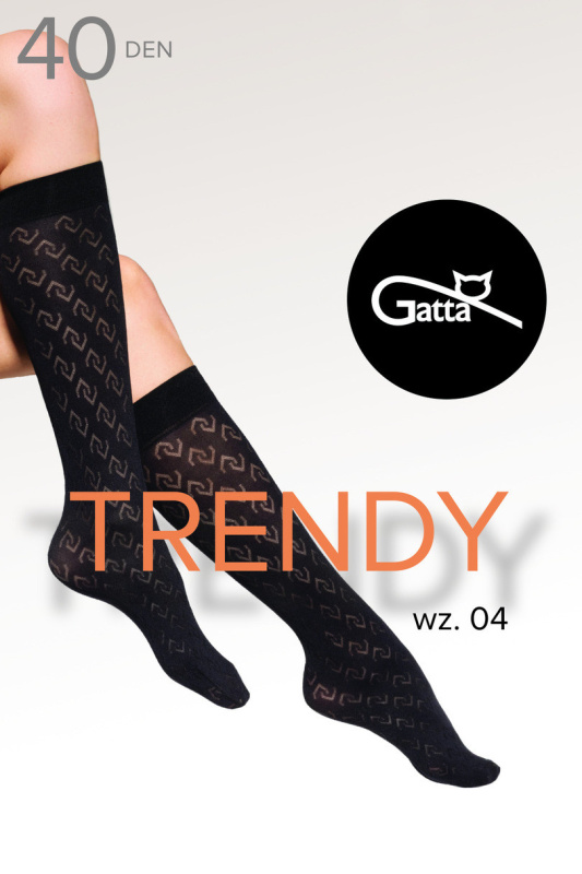 Podkolenky TRENDYLINE 40 - Podkolenky 04 NERO UNI