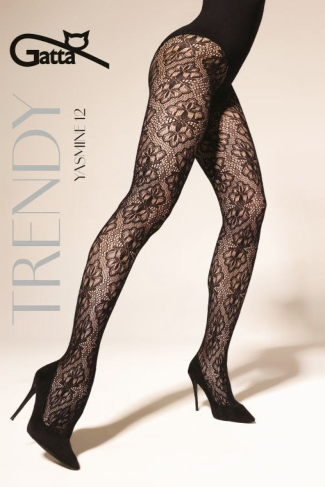 YASMINE – 12 PUNČOCHÁČŮ FISHNET NERO 3-4