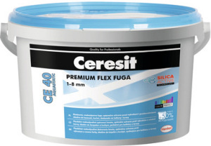 Hmota spárovací Ceresit CE 40 Aquastatic graphite 5 kg