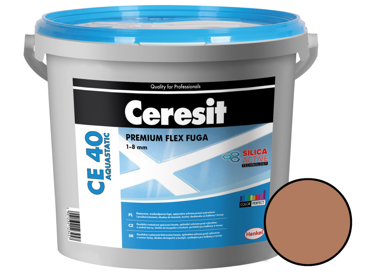 Spárovací hmota Ceresit CE 40 Aquastatic 2 kg siena