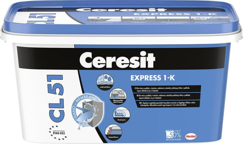 Hydroizolace Ceresit CL 51 5 kg