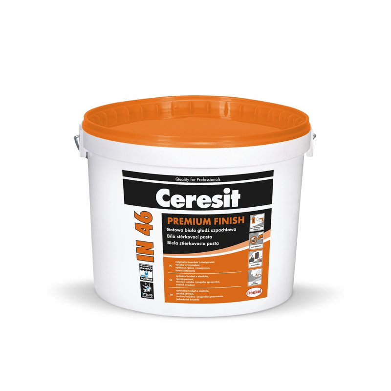 Ceresit Stěrková hmota IN 46, bílá, 15 kg