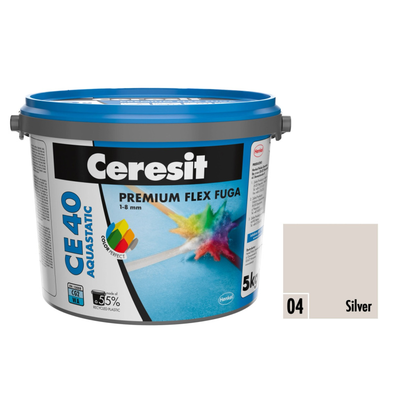 Ceresit Flexibilní spárovací hmota CE 40 Aquastatic Carrara, 5 kg