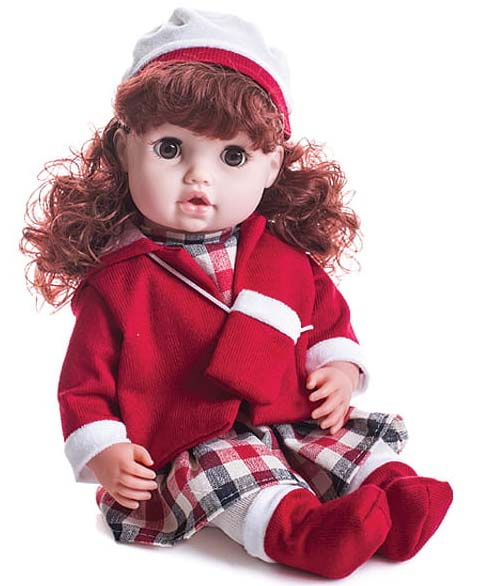 Doris Mluvící a zpívající panenka Emilie, 45 cm vzor 38