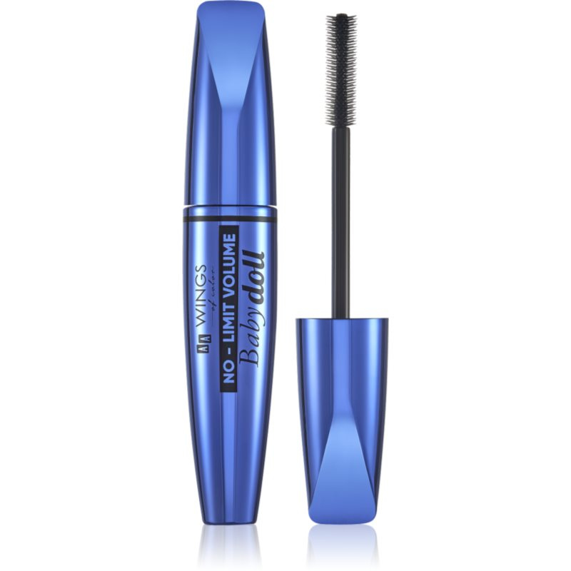 AA Wings of Color No Limit Volume Baby Doll řasenka pro efekt umělých řas 6 g