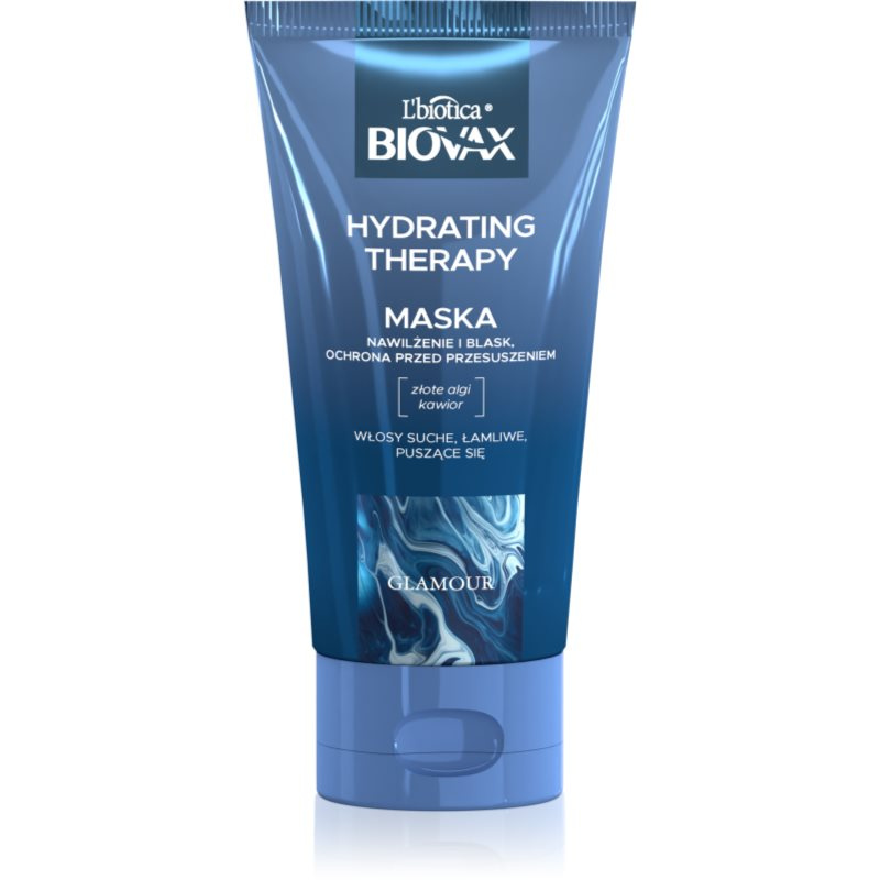 Biovax Glamour Hydrating Therapy hydratační maska pro suché a nepoddajné vlasy 150 ml