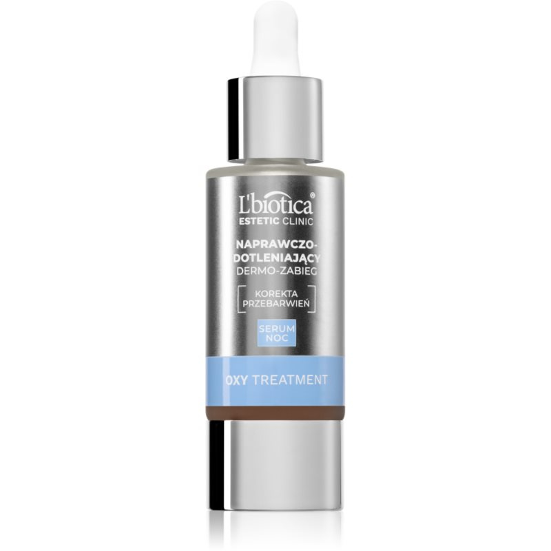 L’biotica Estetic Clinic Oxy Treatment noční obnovující sérum s antioxidačním účinkem 30 ml