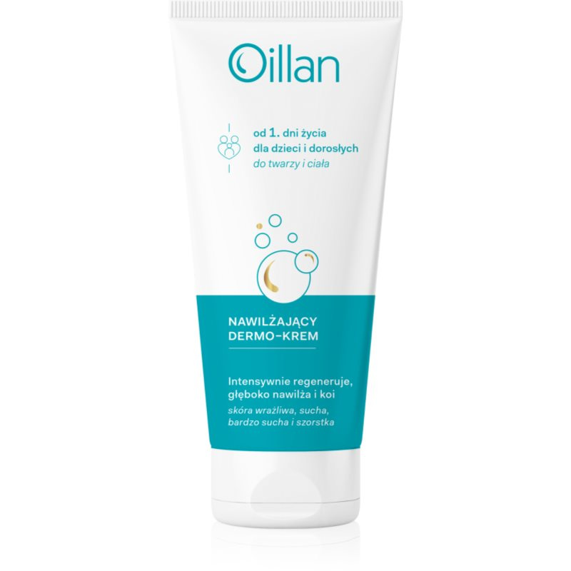 Oillan Derm Face and Body Cream hydratační krém na obličej a tělo pro děti od narození 200 ml