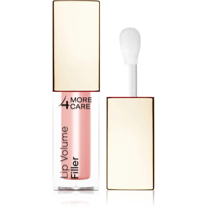 More4Care Lip Volume Filler lesk na rty pro větší objem odstín Light Pink 4.8 g