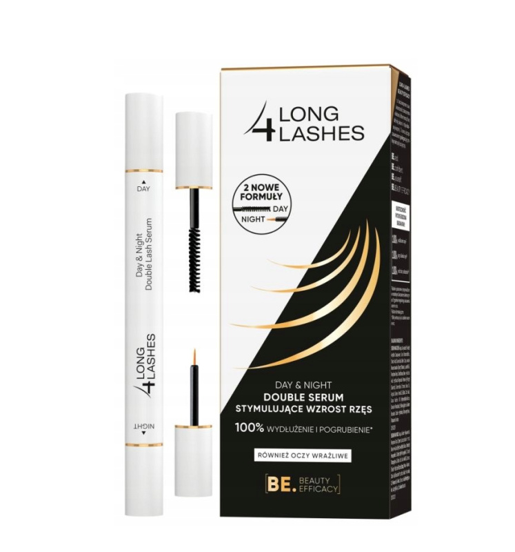 Long4Lashes Day & Night Double Serum obnovující růstové sérum na řasy duo 2x3 ml