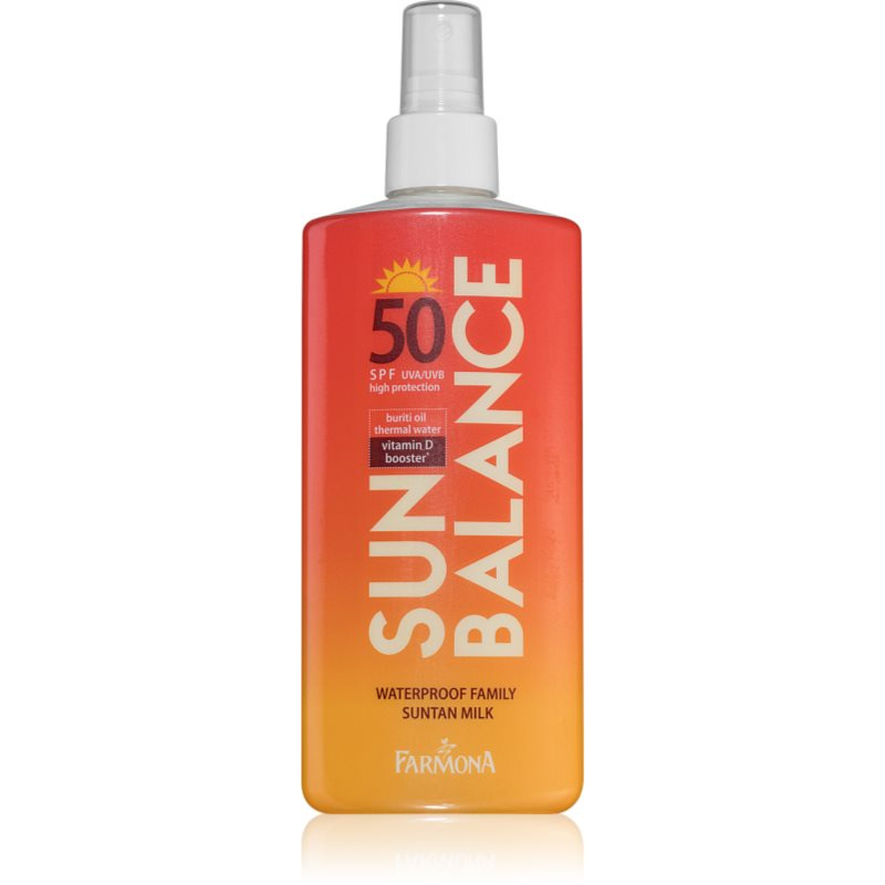 Farmona Sun Balance ochranné opalovací mléko pro celou rodinu SPF 50 200 ml