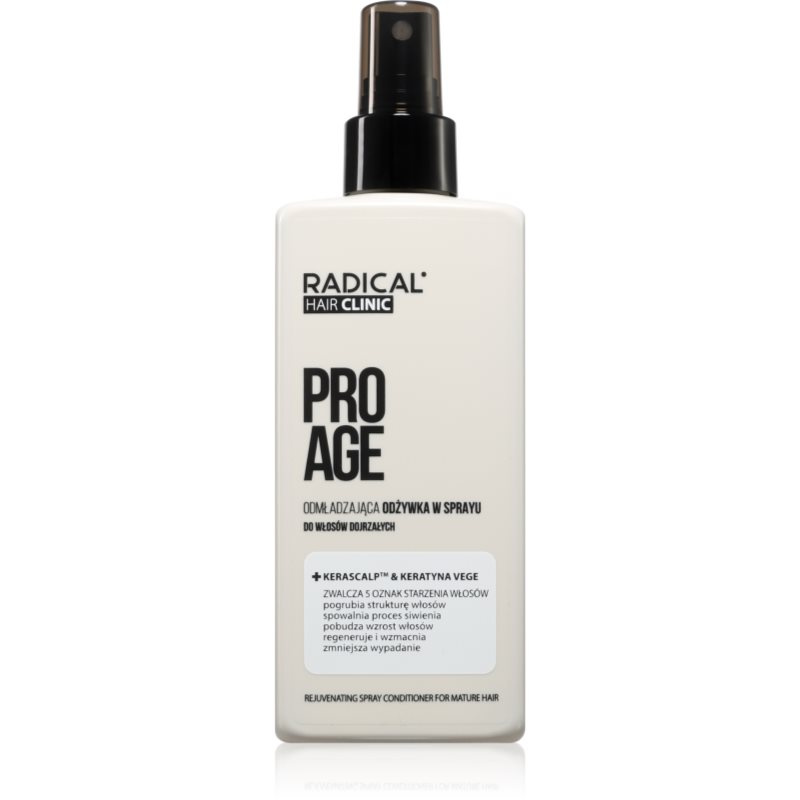 Farmona Hair Clinic Pro Age Rejuvenating Spray Conditioner bezoplachový kondicionér pro zralé vlasy 200 ml