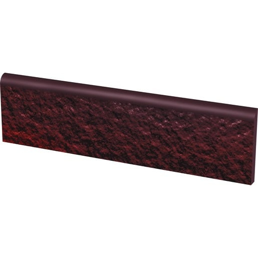 Sokl Paradyz Klinker Cloud brown duro 8x30 cm reliéfní SKCLOUDBRDU