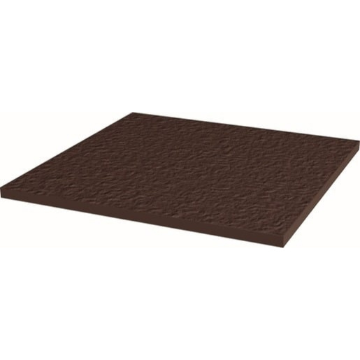 Dlažba Paradyz Klinker Natural brown duro 30x30 cm reliéfní NATURAL3030BRDU