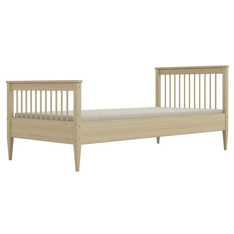 Postel Emilia 90x200 přírodní, nelakovaná