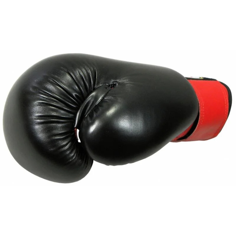 Boxerské rukavice MASTERS - RPU-2A 01152-0302 černá/červená + 8 uncí