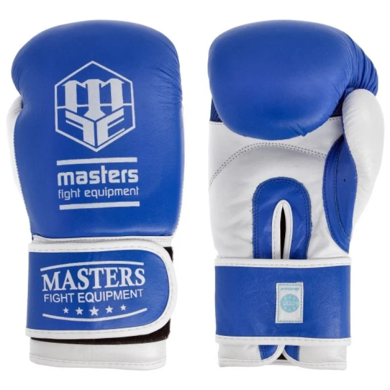 MASTERS RBT-TRW 01210-02 kožené boxerské rukavice Červená